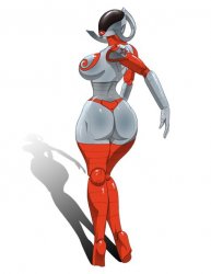 Sensual Fembot 4 Meme Template