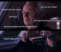 (reposted-meme template) sheev palps about to say something Meme Template