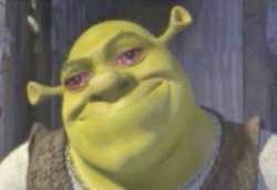 Crying shrek Meme Template