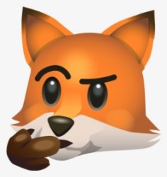 Fox thinking emoji Meme Template