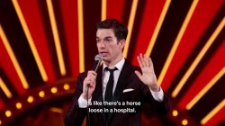 horse loose in a hospital Meme Template