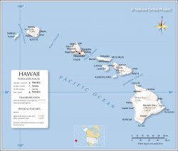 Hawaii map Meme Template