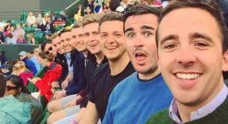 White Guys Selfie Meme Template