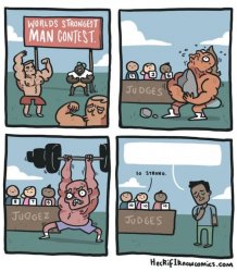 world strongest man Meme Template