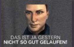 Das ist ja gestern nicht so gut gelaufen Meme Template