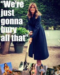 Melania Trump we’re just gonna bury all that Meme Template