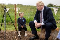 Hacked-off girl forced to pose with Boris Meme Template