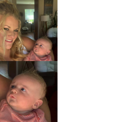 Mom Baby Look Meme Template