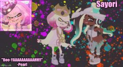 Sayori but she's Off the Hook! Meme Template