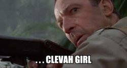 clever girl Meme Template