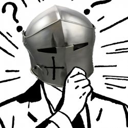 Thinking Crusader Meme Template