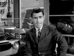 Rode Serling: Imagine If You Will 2 Meme Template