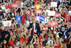 Trump rally Meme Template