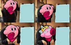 Kirby gru meme Meme Template