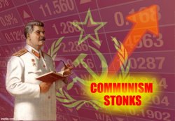 Communism stonks Meme Template