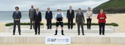 G7 photo shoot Meme Template