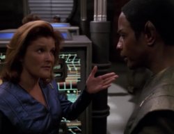 Janeway and Tuvok in Workforce Meme Template