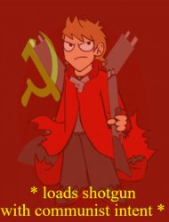 tord loads shotgun Meme Template