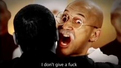 ERB Ghandhi IDGAF Meme Template