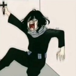 Aizawa cross Meme Template