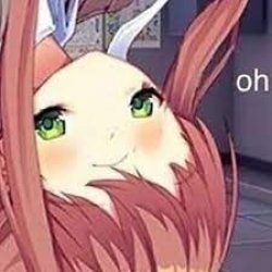 Oh monika Meme Template
