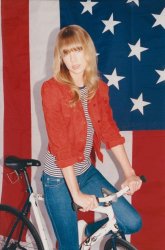 Taylor Swift patriotic bike Meme Template