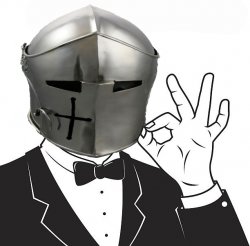A-OK Crusader Meme Template