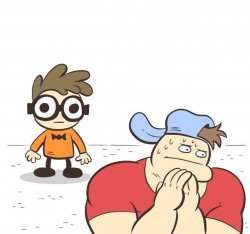 Concerned Jock Meme Template