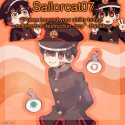 Sailorcat's Hanako Temp Meme Template