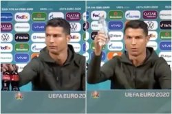Cristiano Ronaldo Coca Cola Meme Template