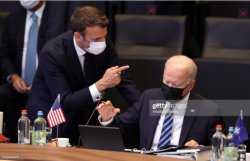 Macron Fingers Joe Meme Template