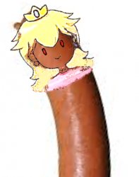 Princess peach wiener Meme Template