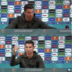 Ronaldo Drinking Animated Gif Maker - Piñata Farms - The best meme