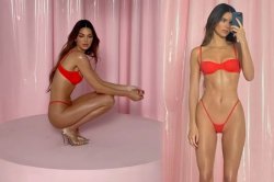 Kendall Jenner bikini Meme Template