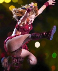 Shakira kick Meme Template