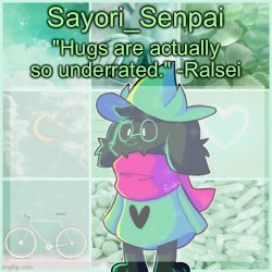 Sayori_Senpai's Ralsei Temp Meme Template