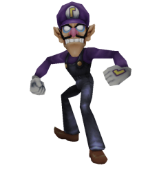 waluigi fnaw Meme Template