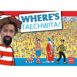 Where's Taechwita? Meme Template
