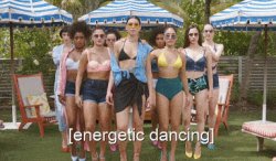 Dua Lipa energetic dancing Meme Template