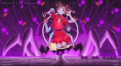 Sayori's Muffet Temp Meme Template