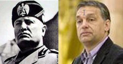 Viktor Orban and Mussolini Meme Template