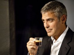 George Clooney Nescafe Meme Template