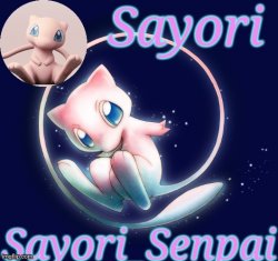 Sayori's Mew temp Meme Template
