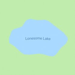 Lonesome lake Meme Template