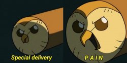 Special delivery: PAIN Meme Template