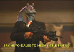 Jar Jar has found your sin unforgivable Meme Template