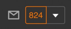 824 notifications Meme Template
