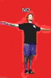 yub NO Meme Template