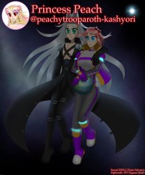 Sayori and Sephiroth Meme Template