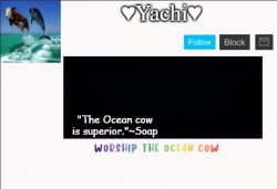 Yachi's ocean cow temp Meme Template